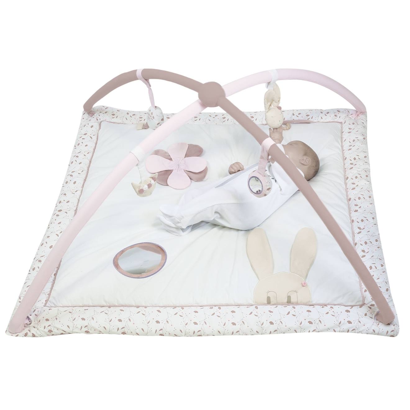 Tapis D'éveil Arches Amovibles Rose