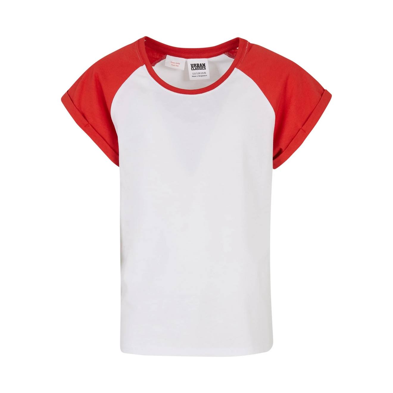 T-shirt Synthétique Blanc / Rouge
