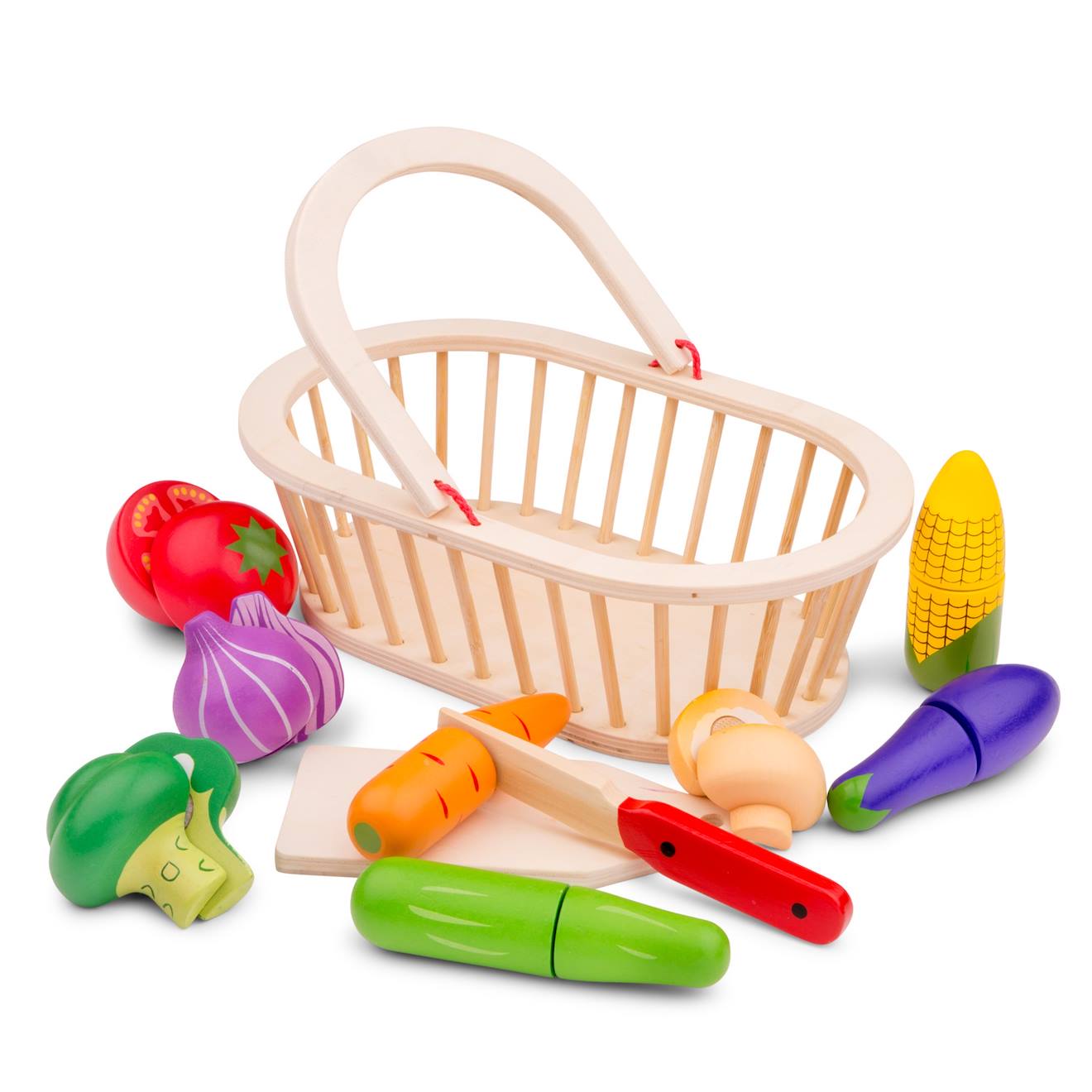 Panier De Légumes Beige (New Classic Toys) - Image 1