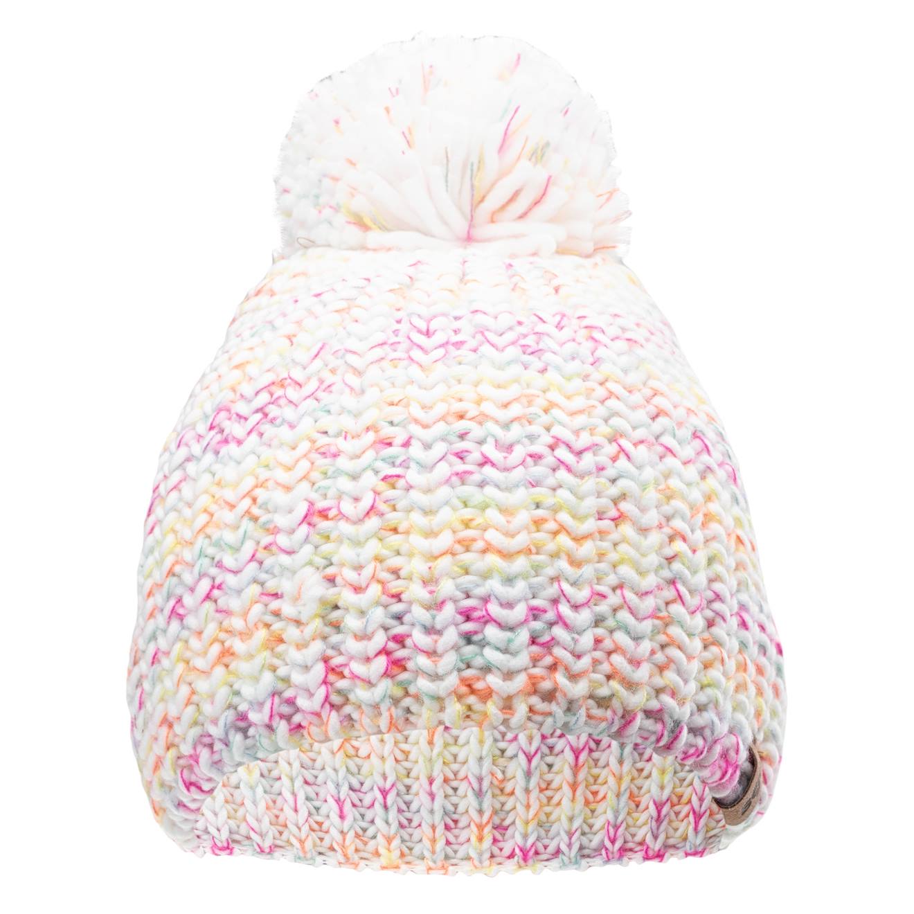 Bonnet D´hiver Acrylique Roza Blanc / Rose Fluo