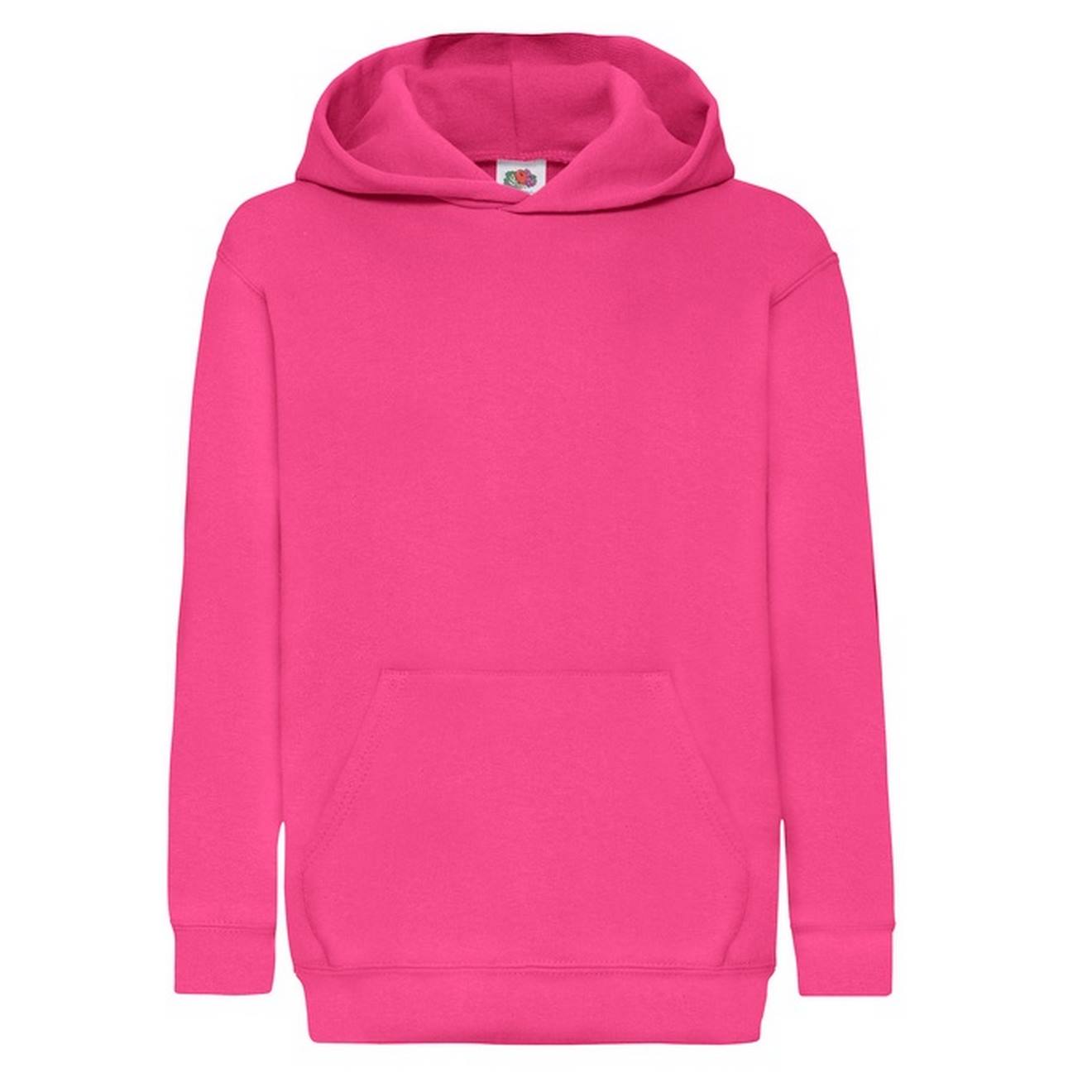 Sweat À Capuche Coton Classic Fuchsia