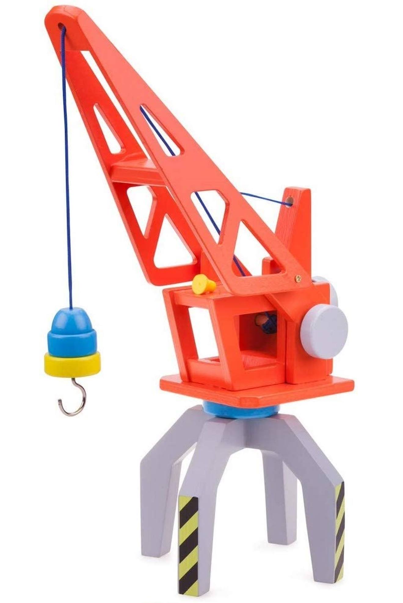 New Classic Toys - Grue Portuaire Rouge