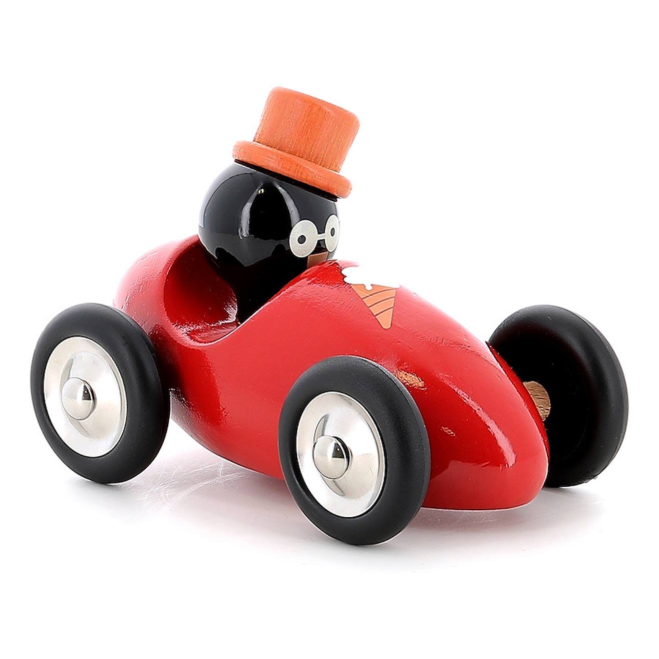 Vilac - En Voiture René Le Pingouin Rouge