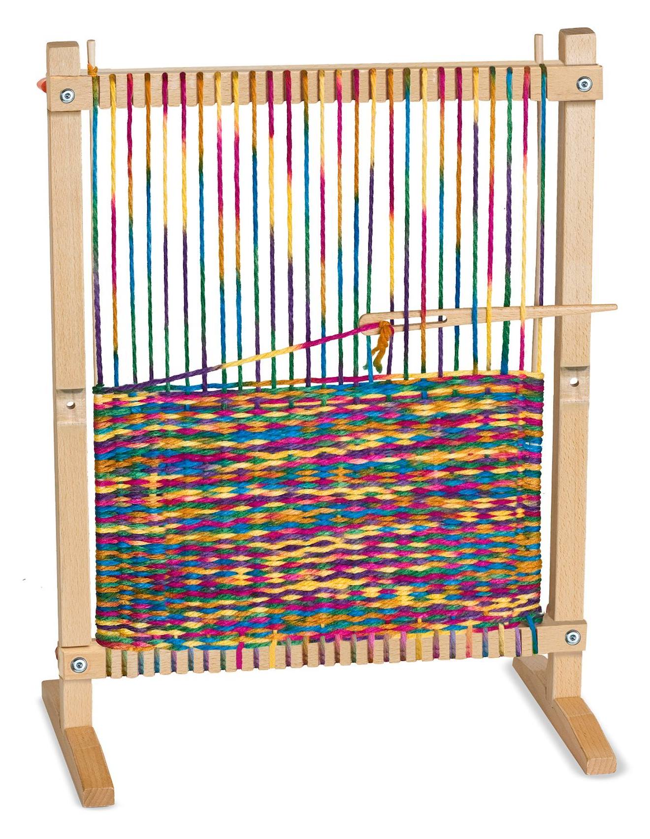 Métier À Tisser En Bois Beige
