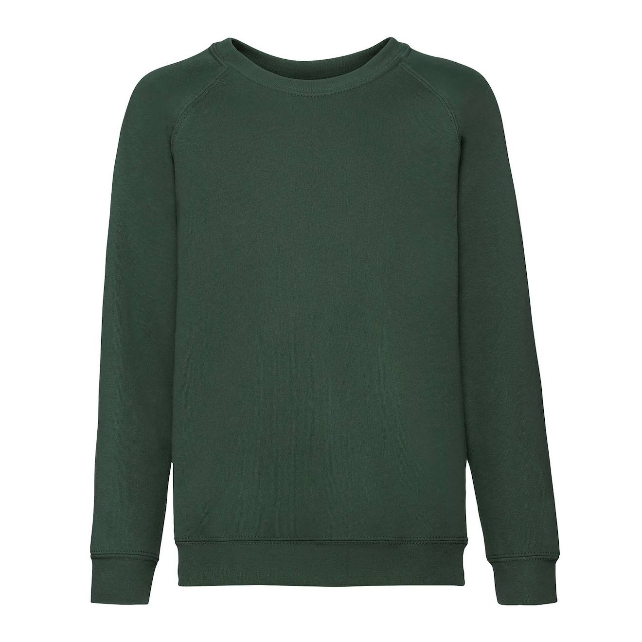 Sweat Coton Classic Vert Bouteille