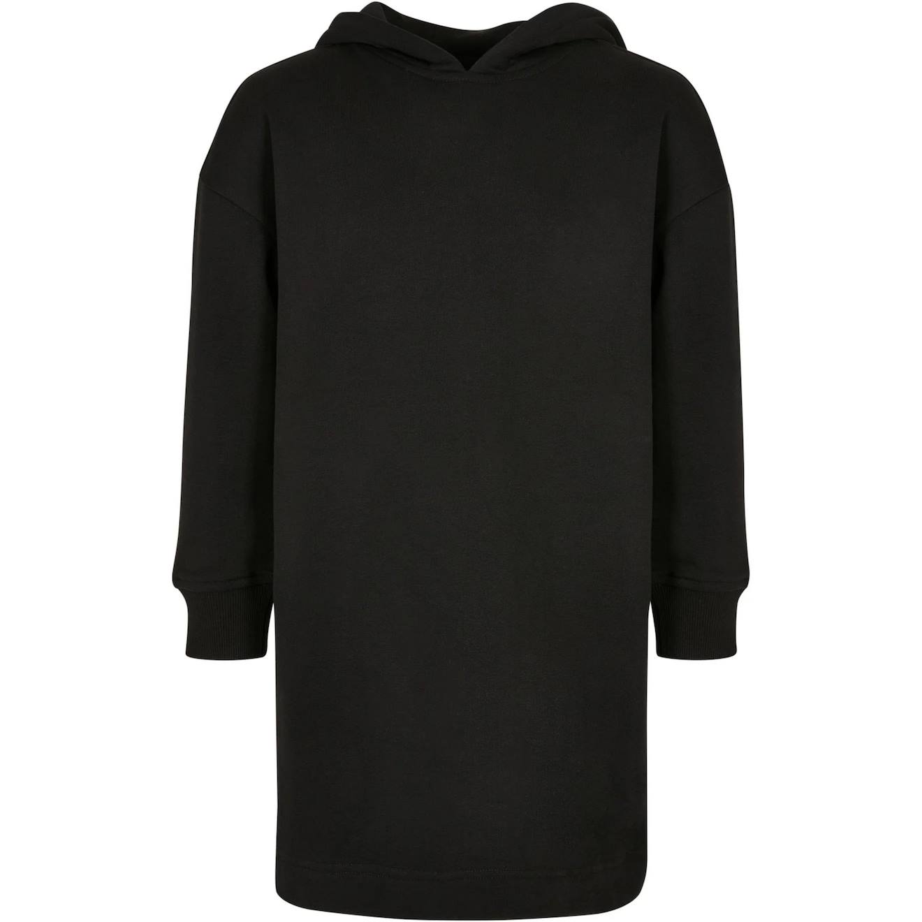 Robe À Capuche Coton Noir