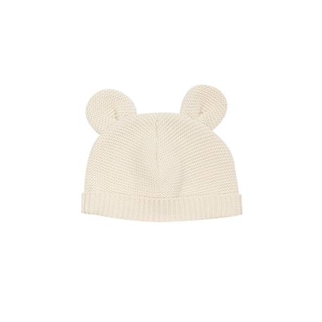 Bébé-Accessoires-Chapeau-Bonnet en maille avec des petites oreilles