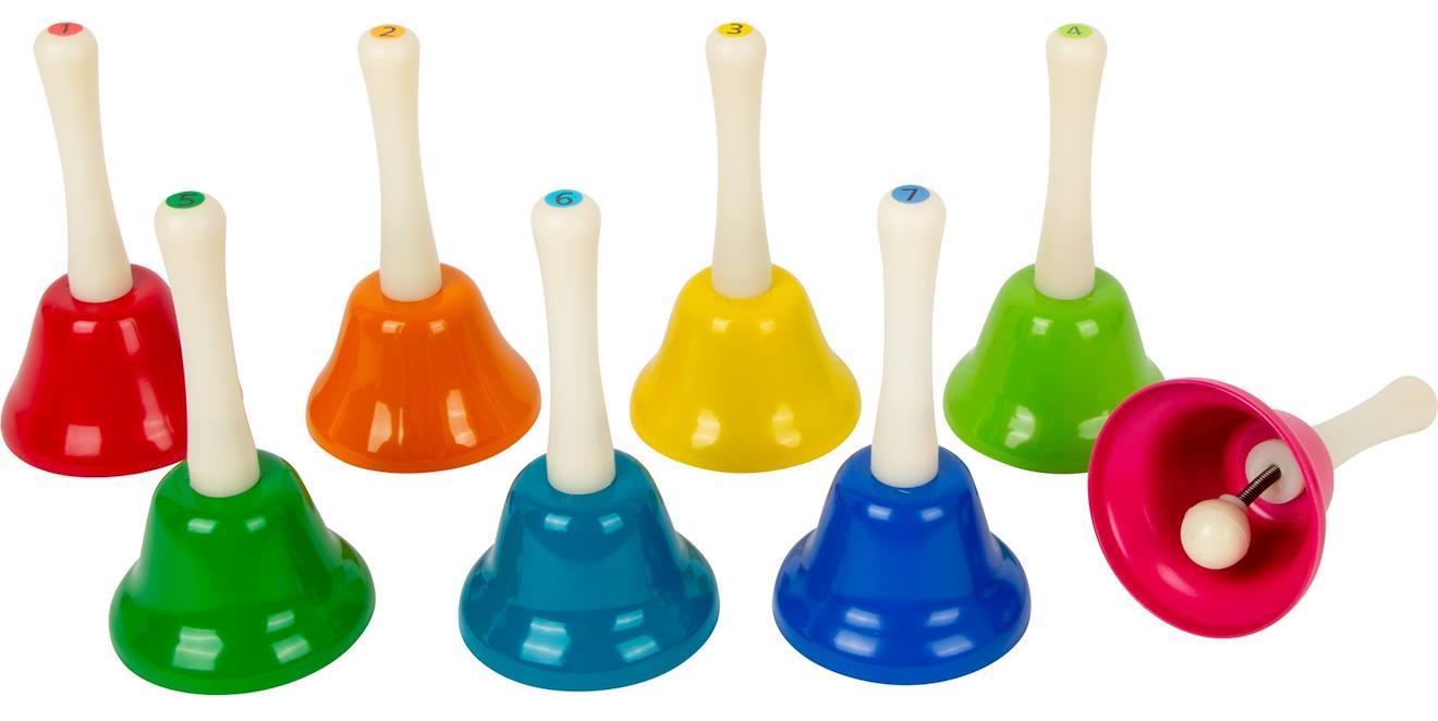 Set De Cloches À Main Beige (Small Foot) - Image 1