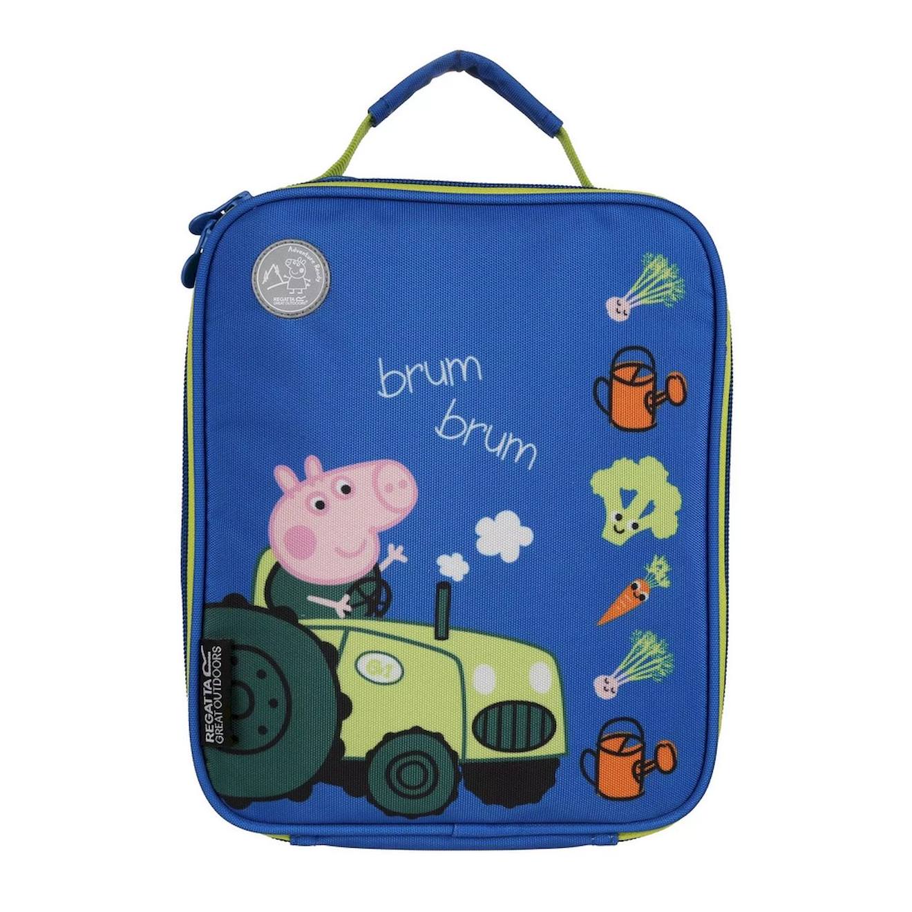 Sac Réfrigérant (taille Unique) Polyester Peppa Pig Brum Brum Bleu Vif