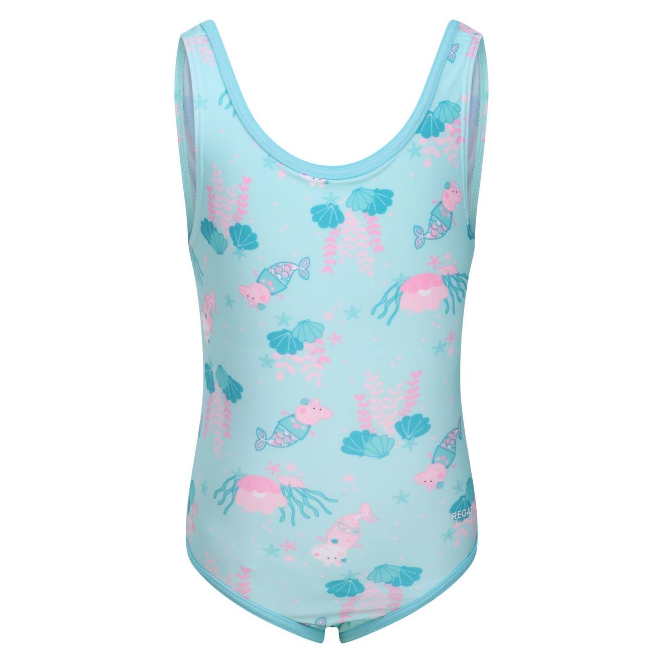 Maillot De Bain Polyester Peppa Pig Bleu Ciel