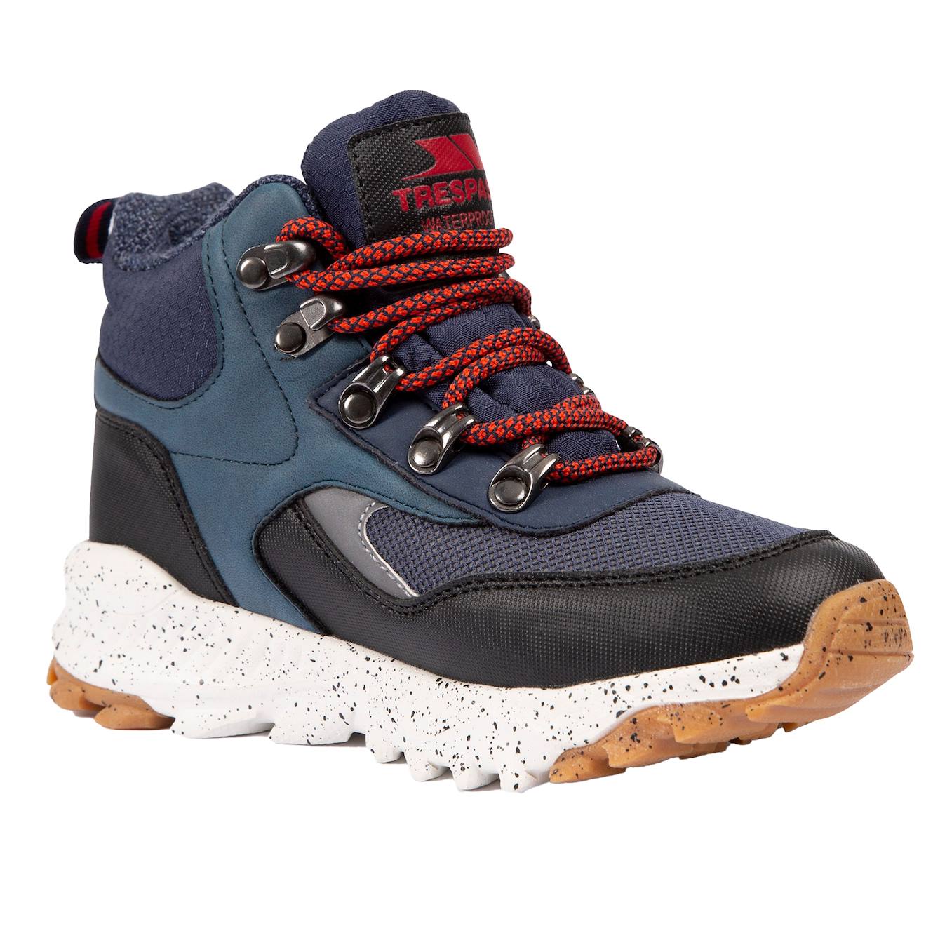 Bottines De Marche Synthétique Breck Bleu Marine