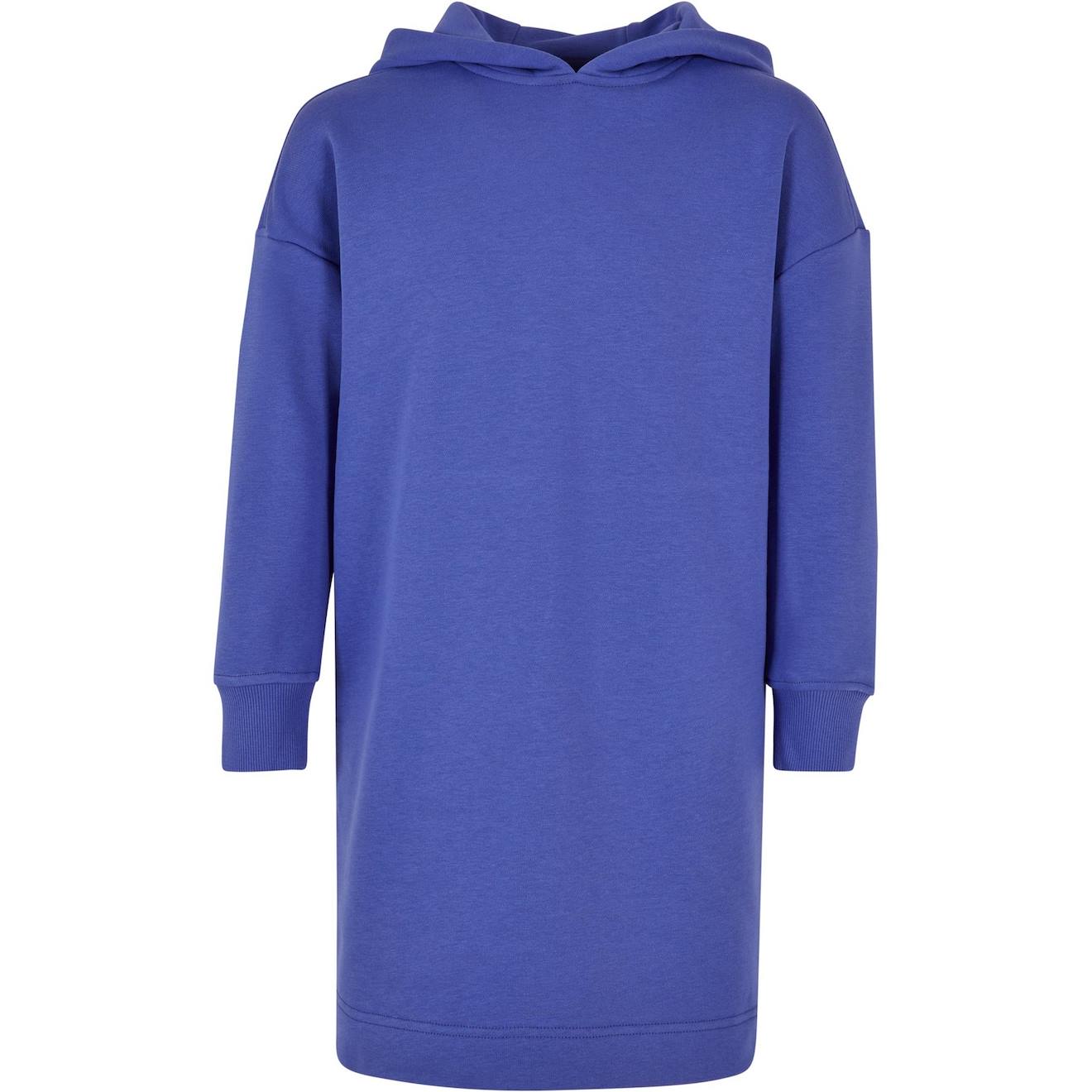 Robe À Capuche Coton Bleu Barbeau