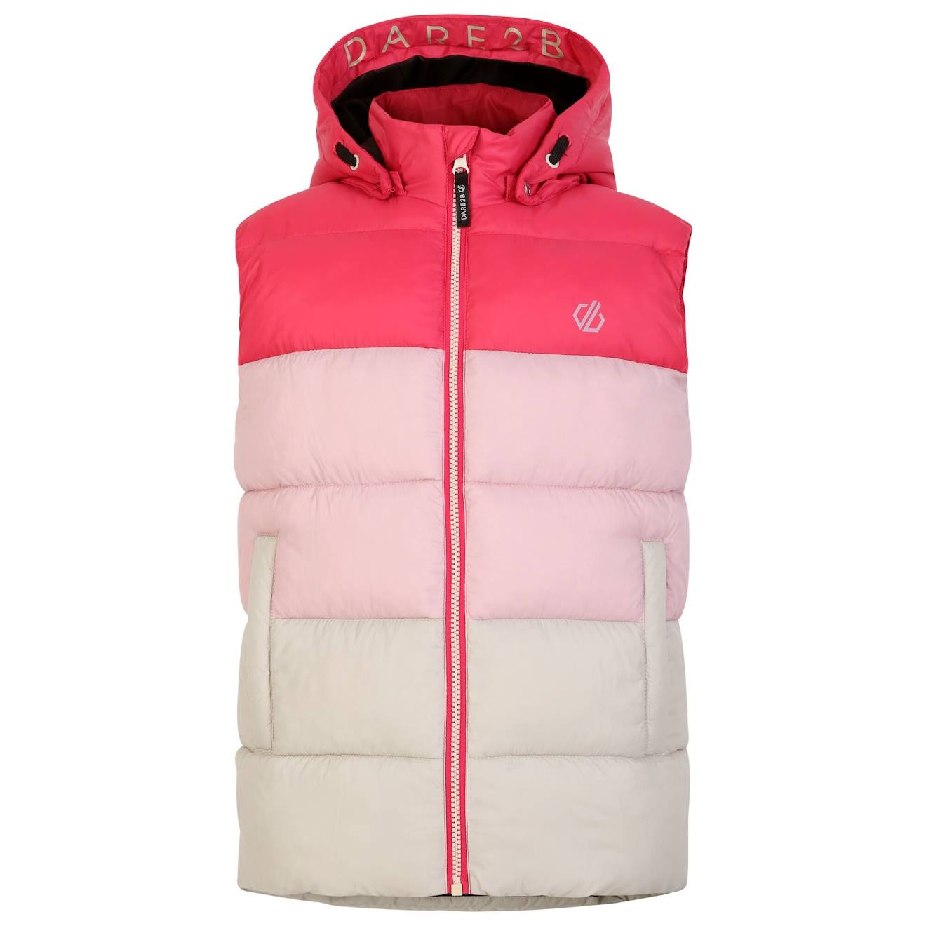 Veste Sans Manches Polyester Recyclé Jolly Rose Foncé / Mauve Pâle