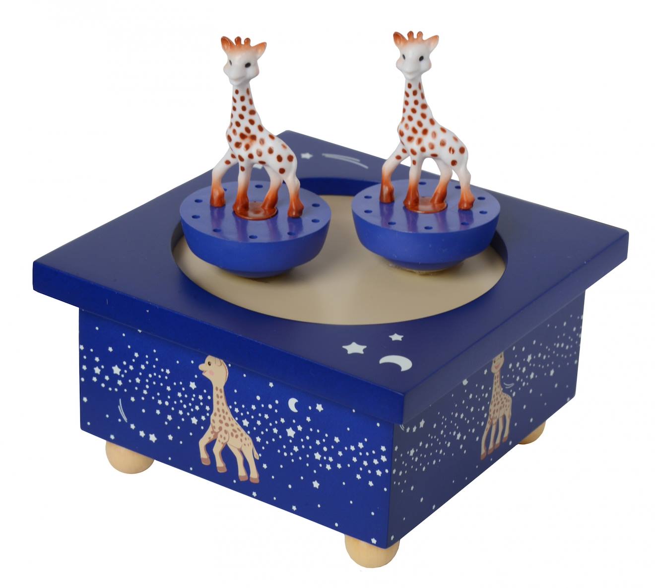 Trousselier - Boite À Musique Sophie La Girafe, Voie Lactée Bleu