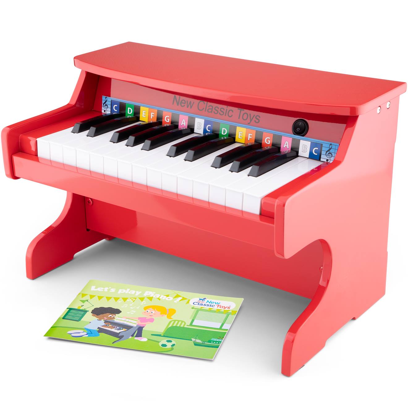 Piano Electronique Rouge - 25 Touches Rouge