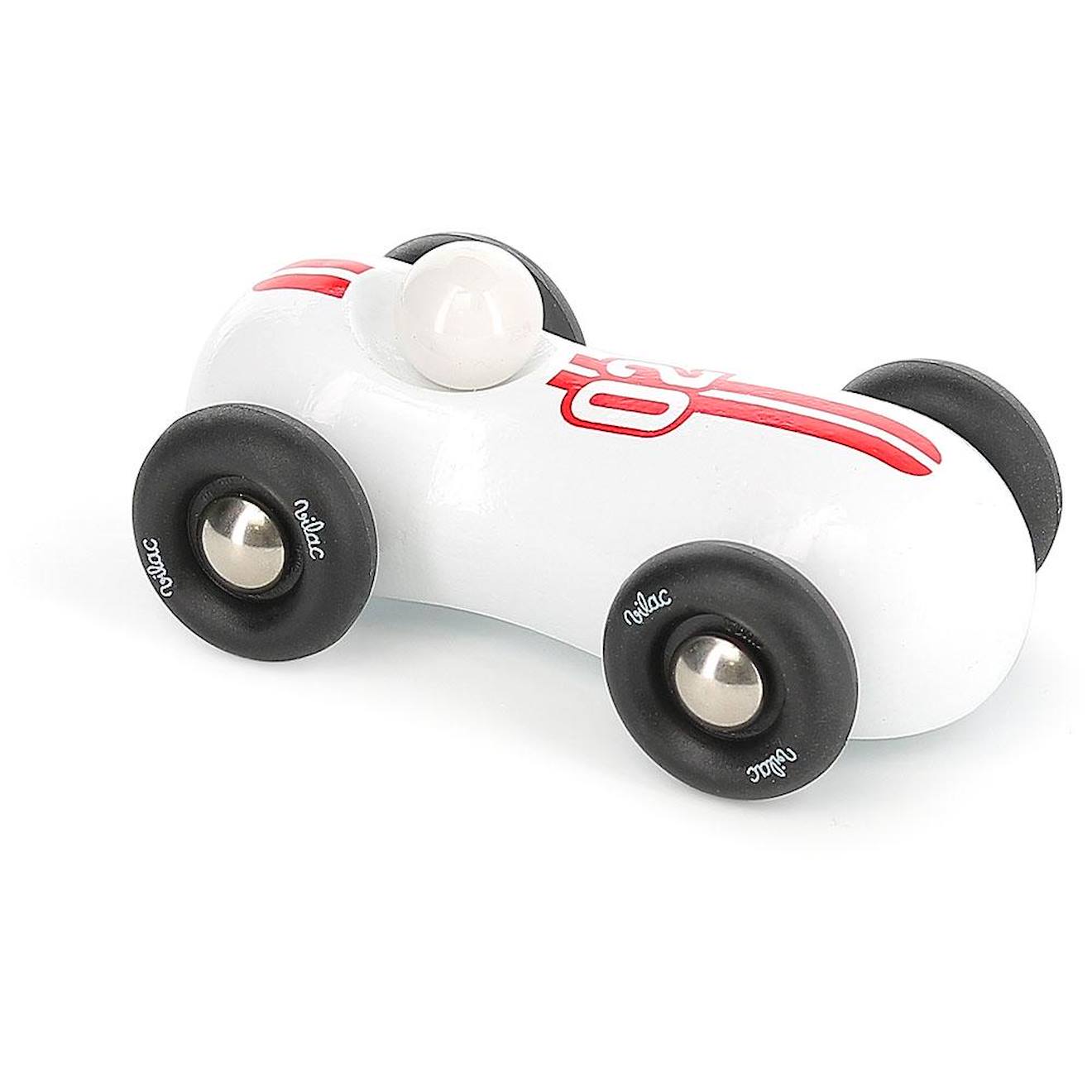 Vilac - Mini Voiture Streamline Blanc Blanc