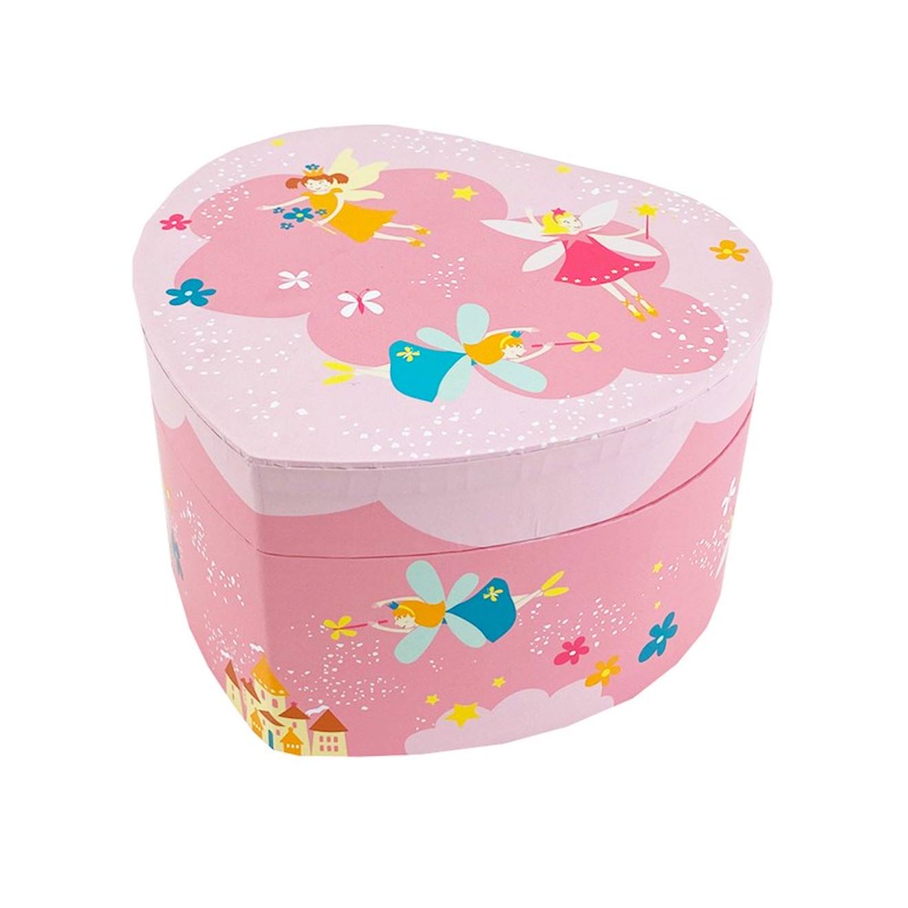 Grand Cœur Musical Princesse Rose