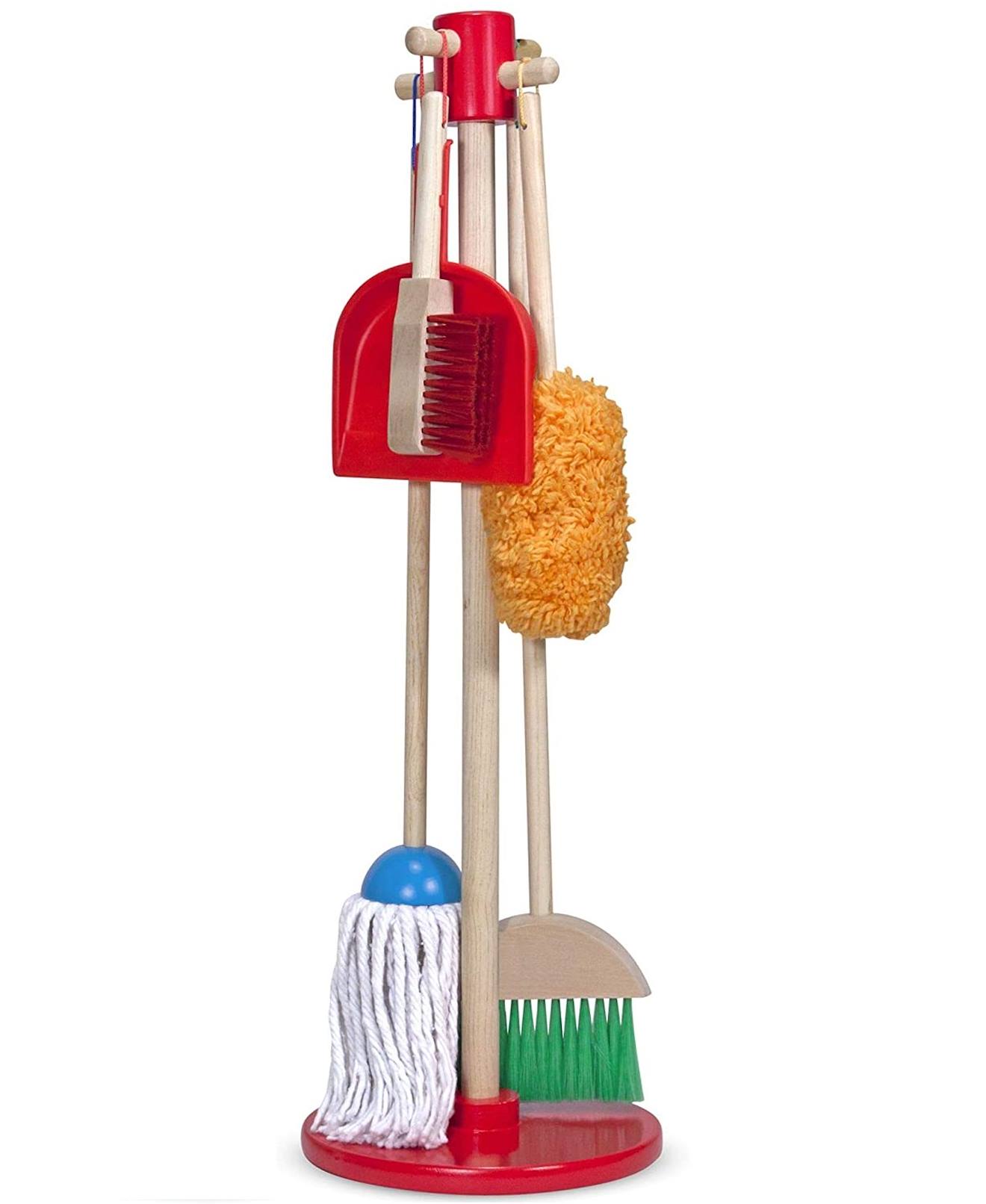 Kit De Nettoyage Pour Enfants Rouge