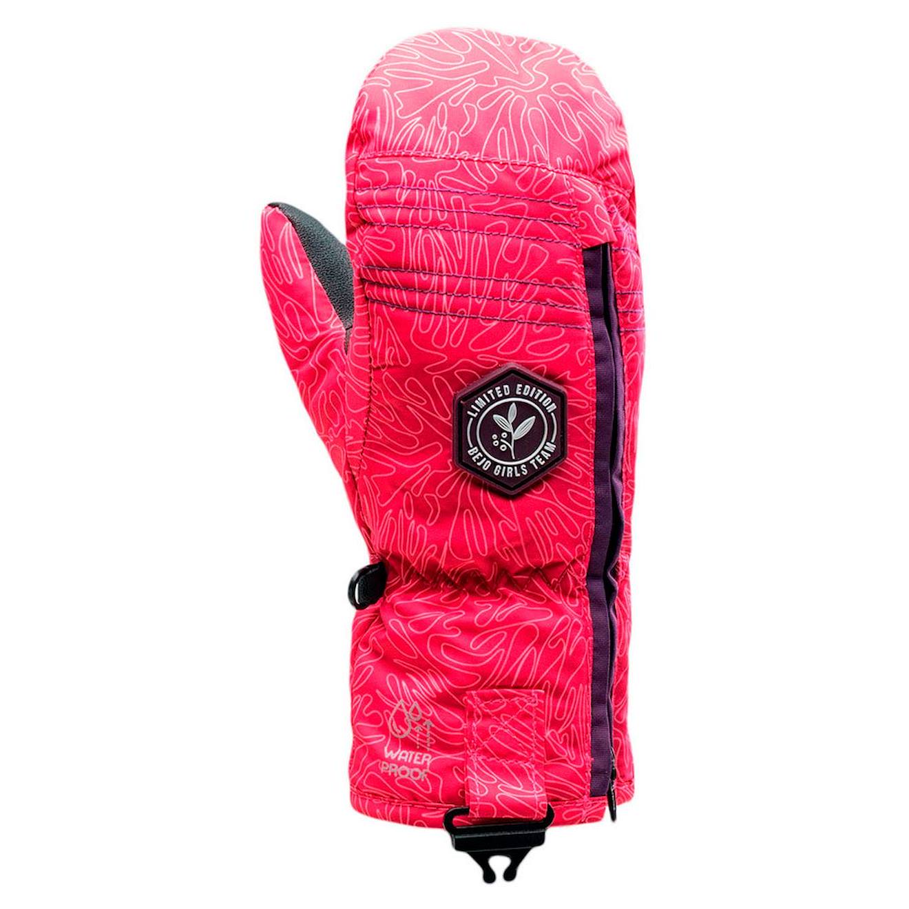 Gants De Ski Synthétique Yuki Framboise