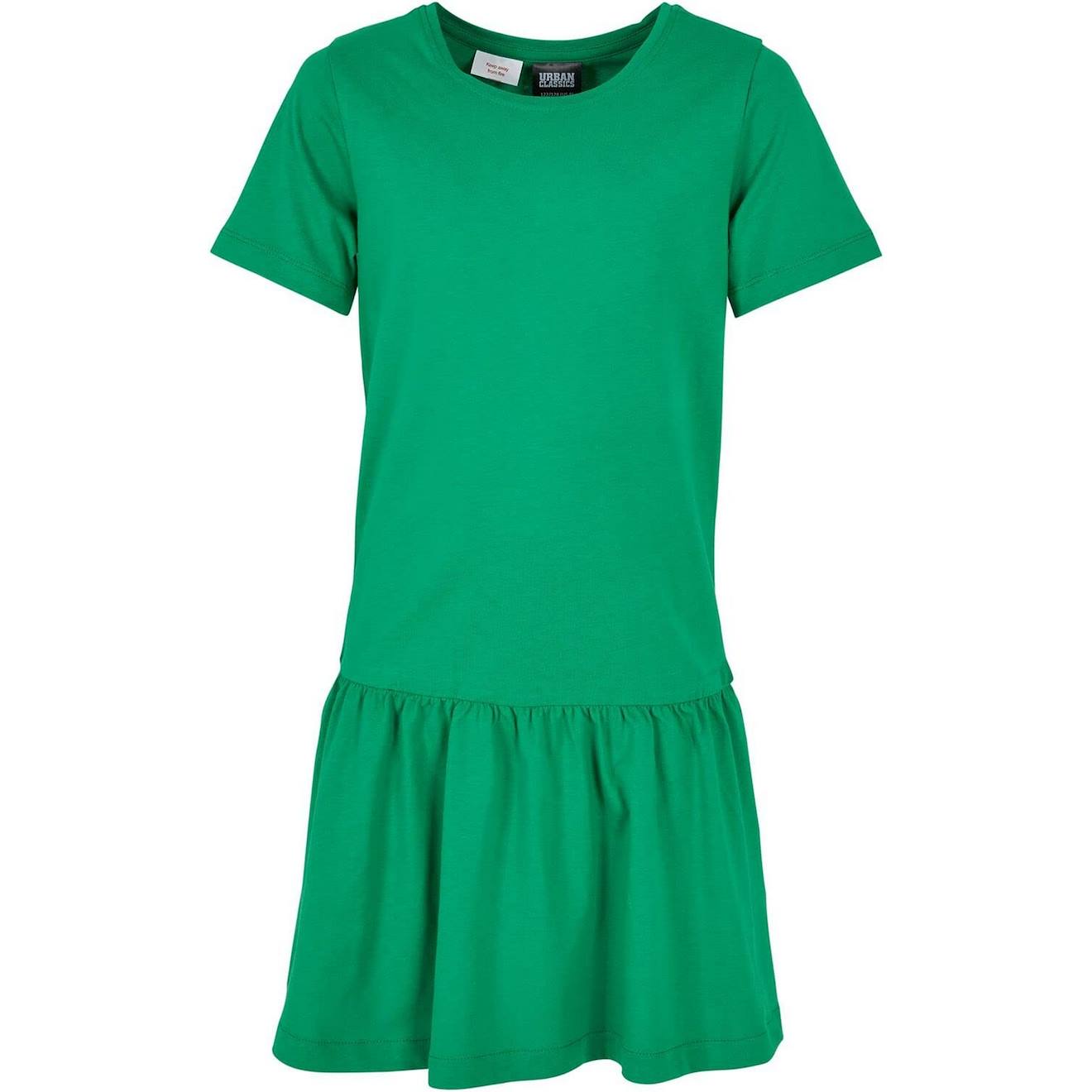 Robe T-shirt En Coton Peigné De Qualité Supérieure Valance Vert
