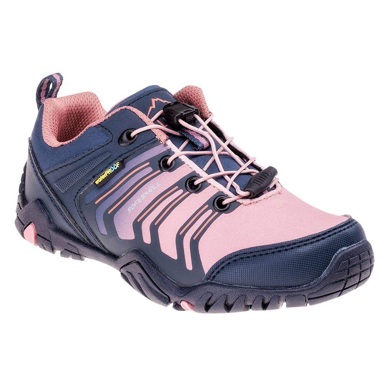 Chaussures De Marche Synthétique Erimley Rose Cendre / Bleu Nuit