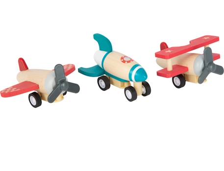 Small Foot - Set D'avions À Rétrofriction Beige