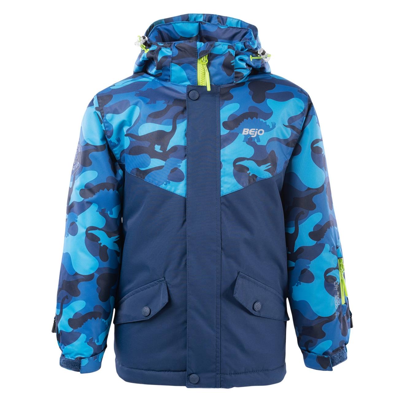 Blouson De Ski Synthétique Yuki Bleu / Bleu Foncé