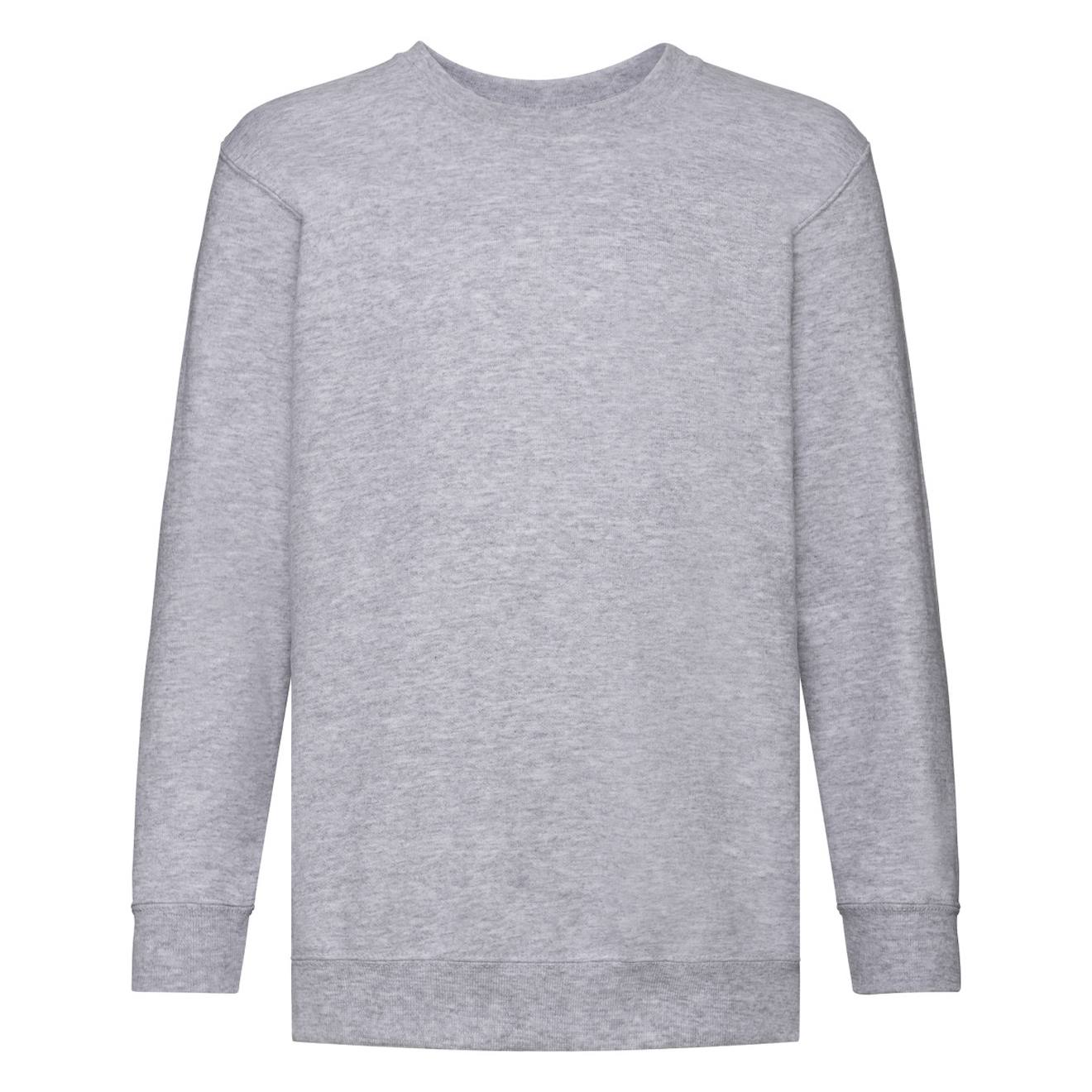 Sweat Coton Classic Gris Chiné