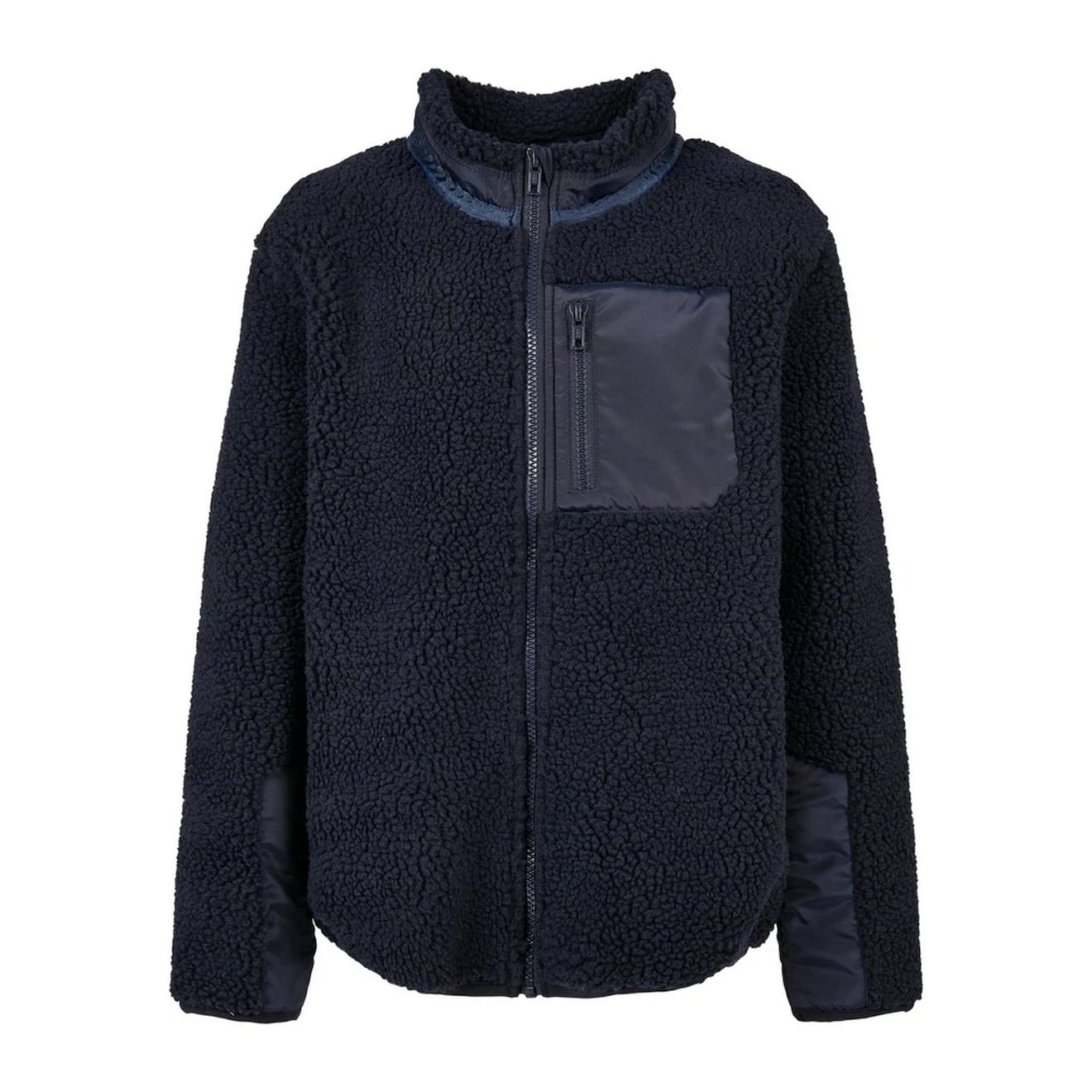 Veste Synthétique Bleu Nuit