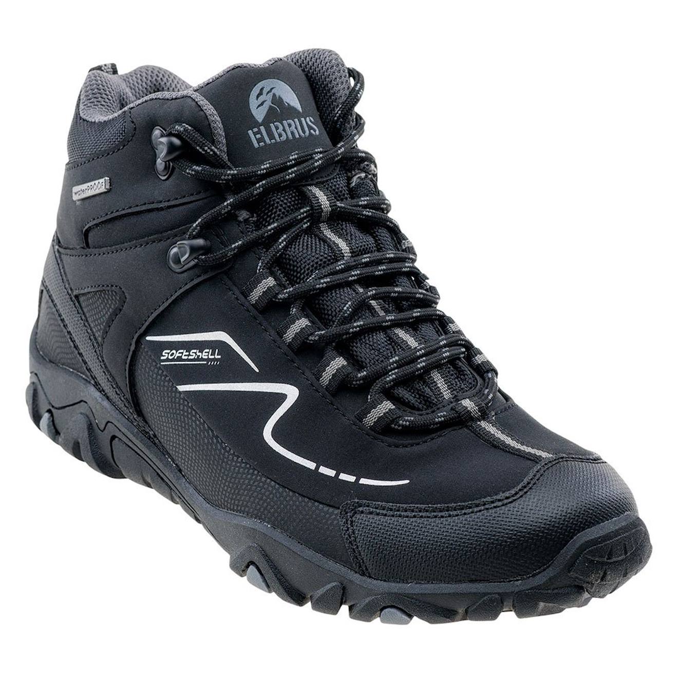 Bottines De Marche Synthétique Maash Noir / Gris Foncé