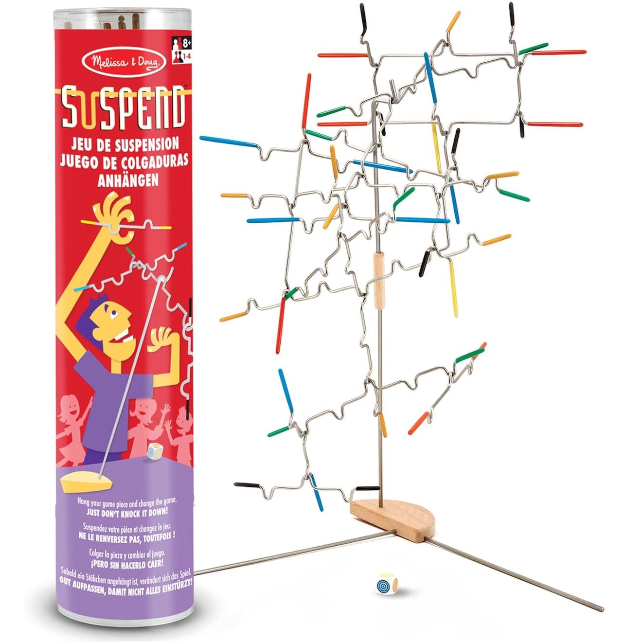Melissa & Doug - Jeu De Suspension Suspend Gris