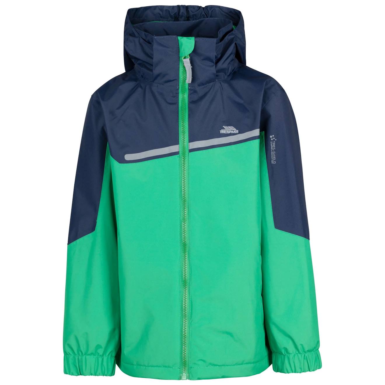 Veste Imperméable Synthétique Submerged Vert / Bleu Marine
