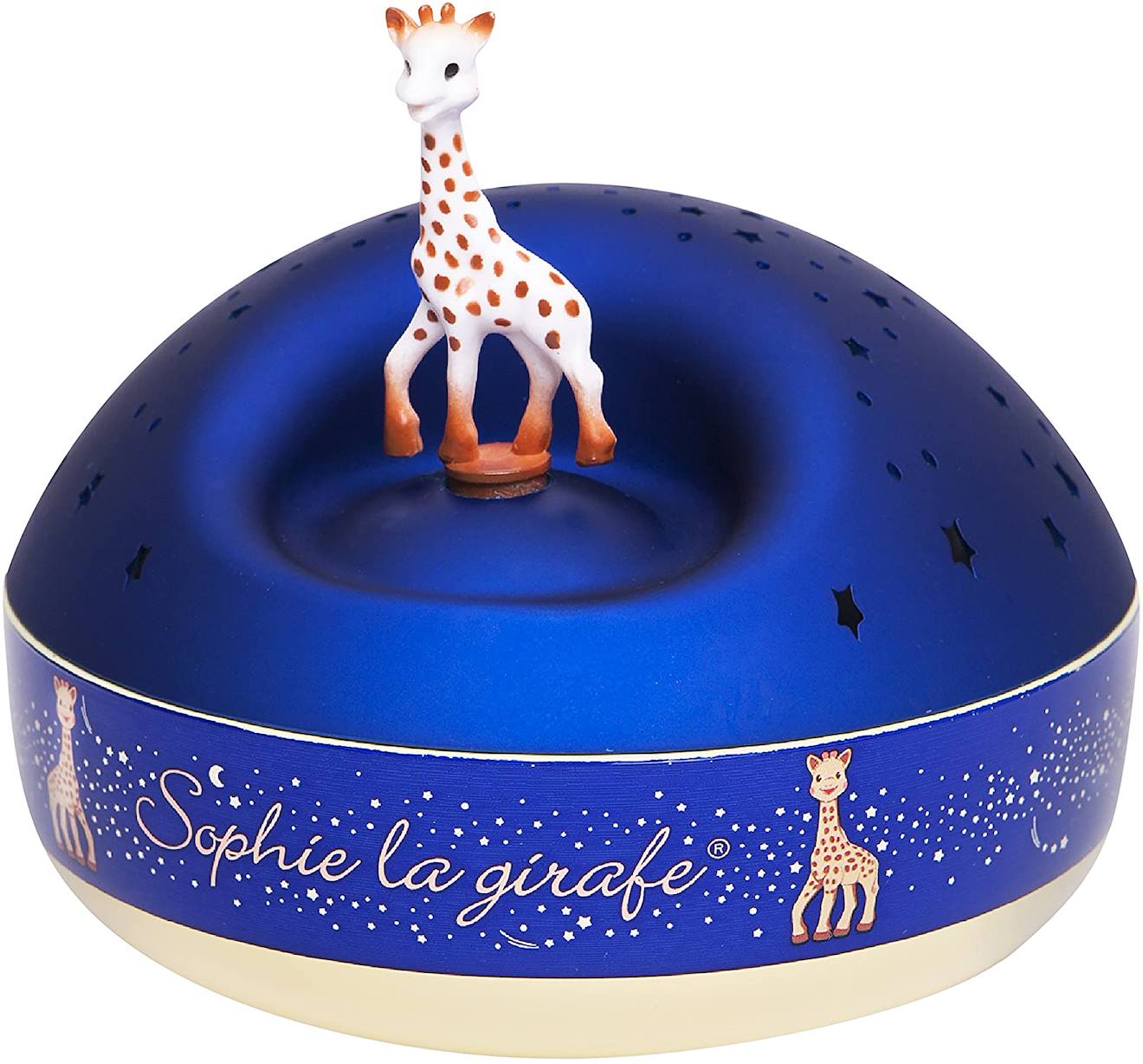 Projecteur D'étoiles Sophie La Girafe Bleu