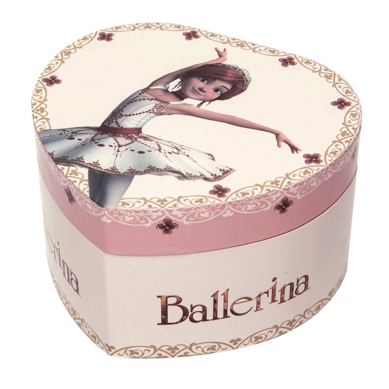 Coffret Coeur Ballerina Rose