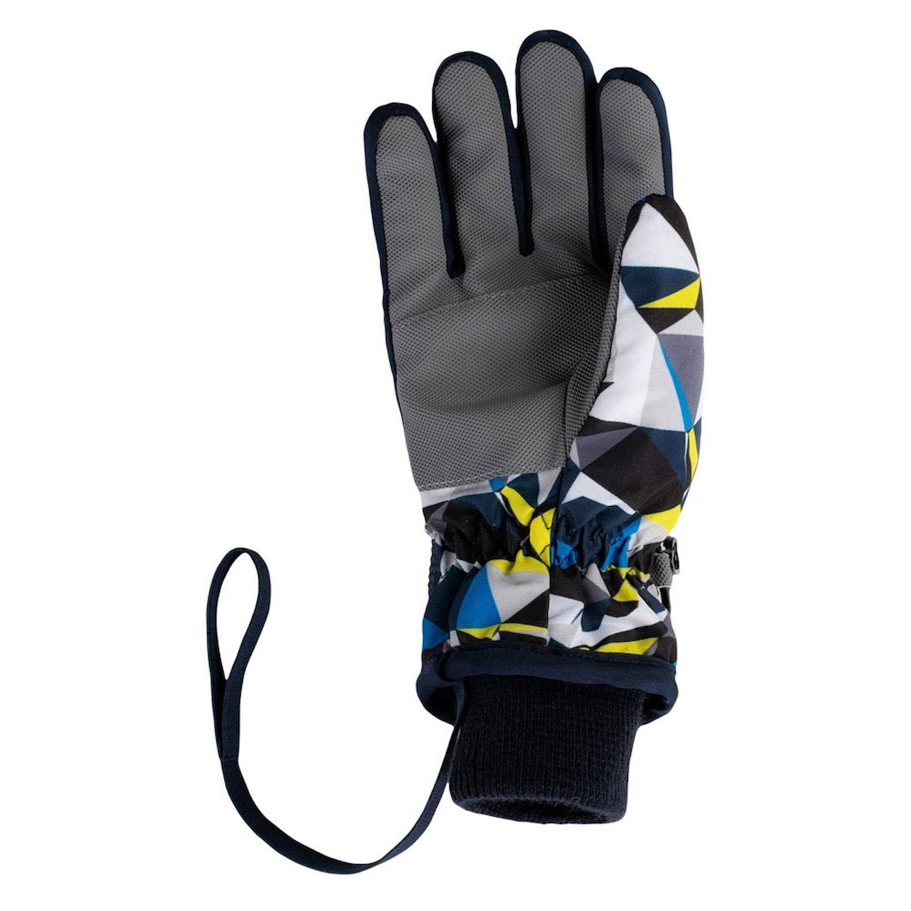 Gants De Ski Synthétique Harri Bleu Marine / Bleu Clair / Jau