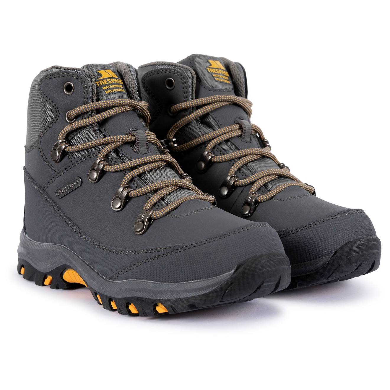 Bottines De Marche Polyuréthane Corin Gris