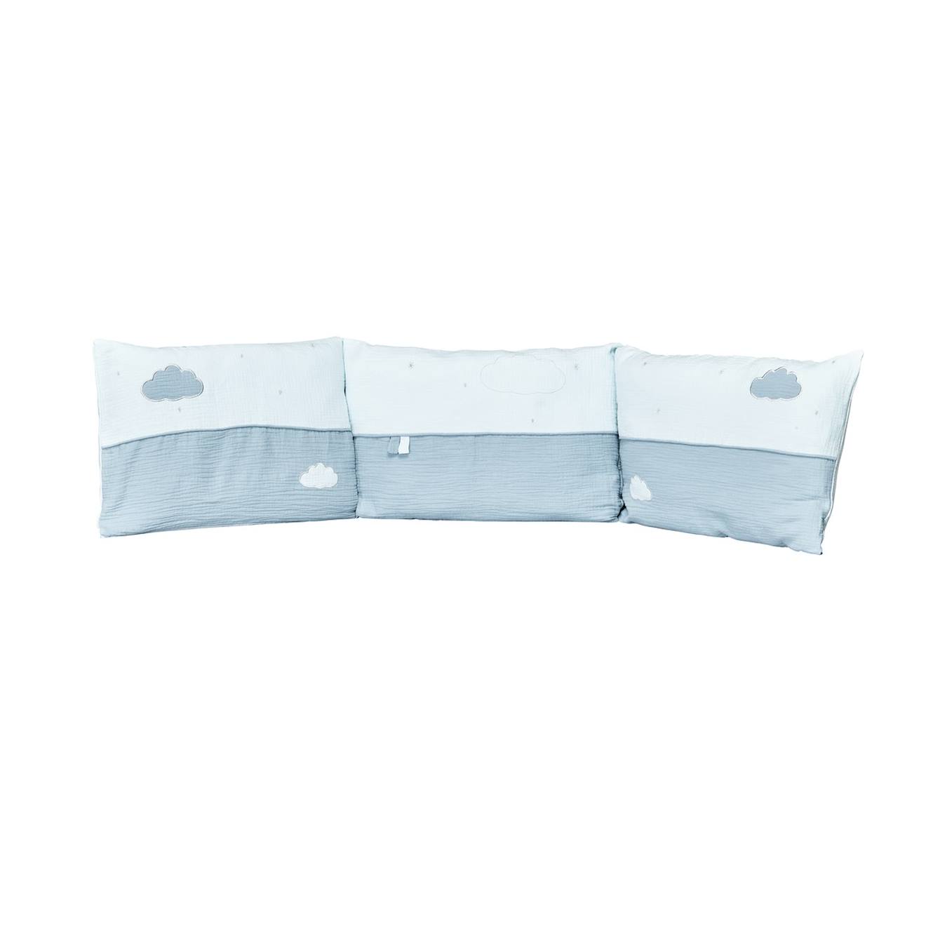Tour De Lit Bébé En Coton - Lily Bleu