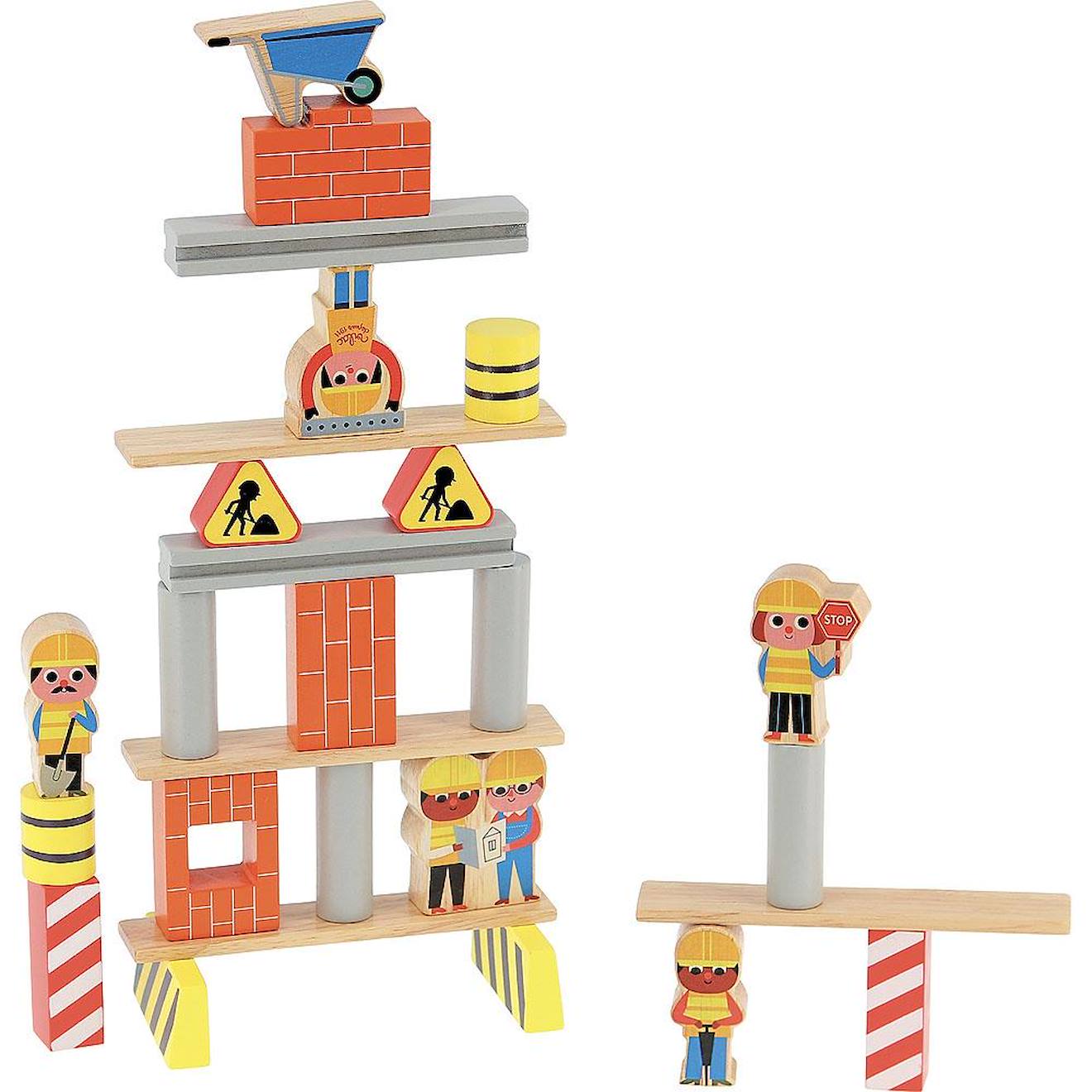 Vilac - Jeu D'équilibre Chantier Ingela P. Arrhenius Orange