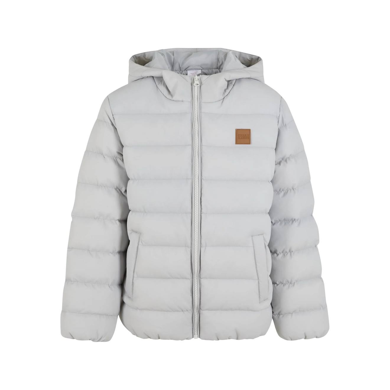 Veste Matelassée Synthétique Basic Gris Loup