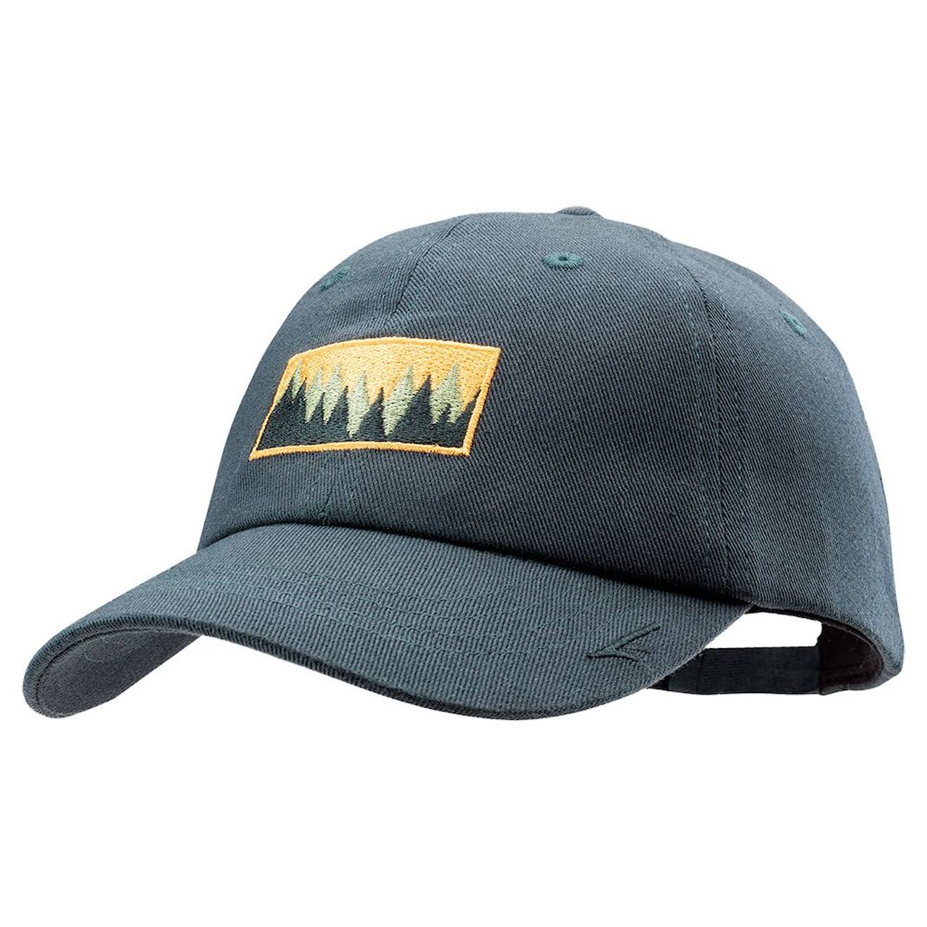Casquette De Baseball Coton Cendre Sarcelle Sombre