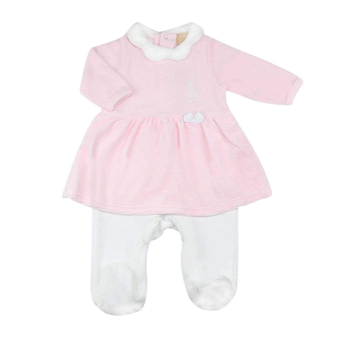 Dors-bien Robe Col Claudine Rose
