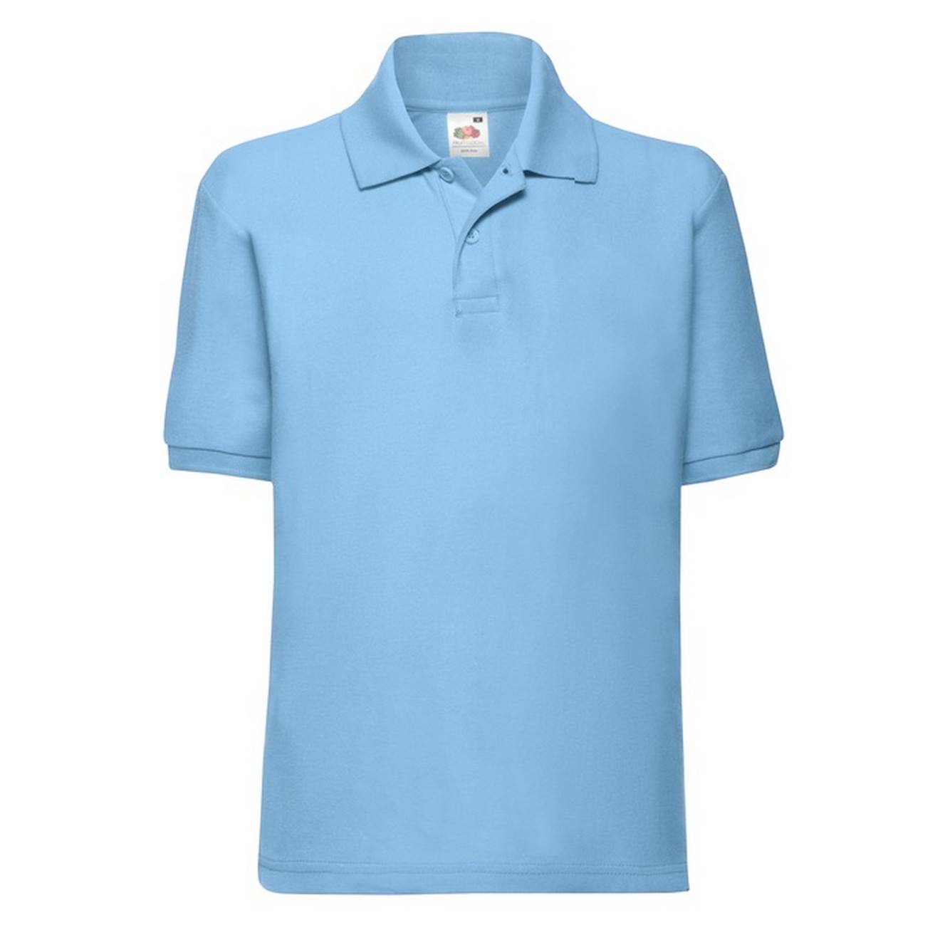 Polo Polyester Bleu Ciel