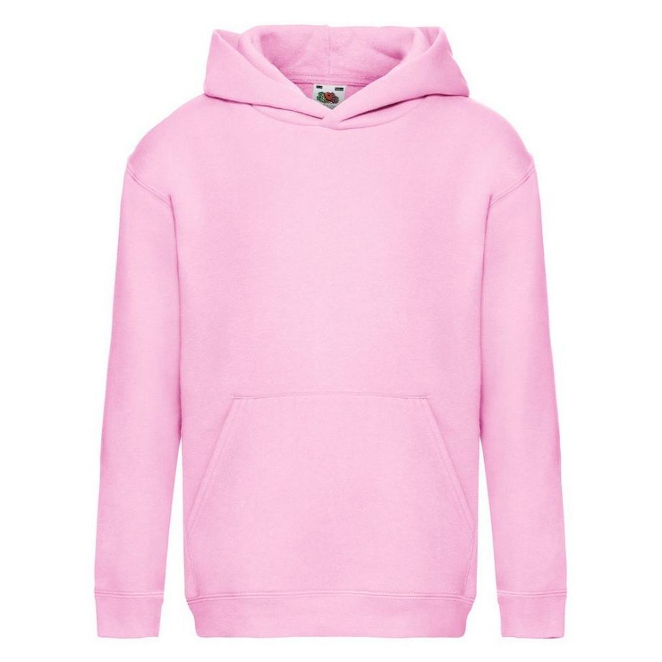 Sweat À Capuche Coton Premium Rose Clair