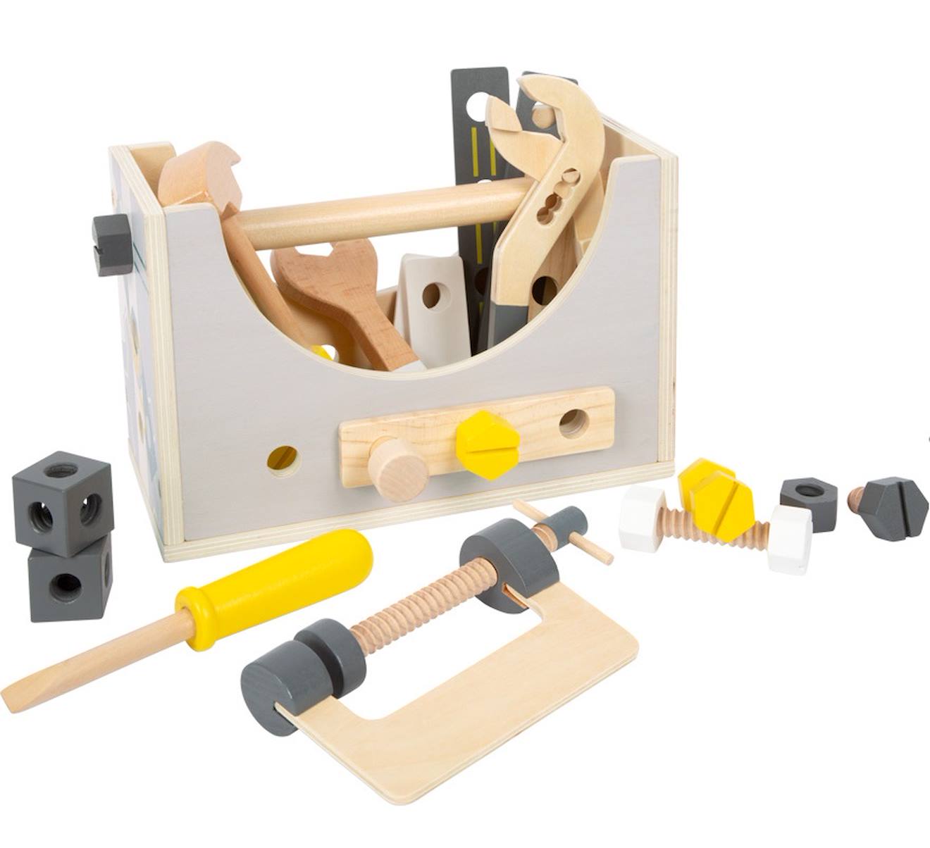 Boîte À Outils 2 En 1 Miniwob Gris