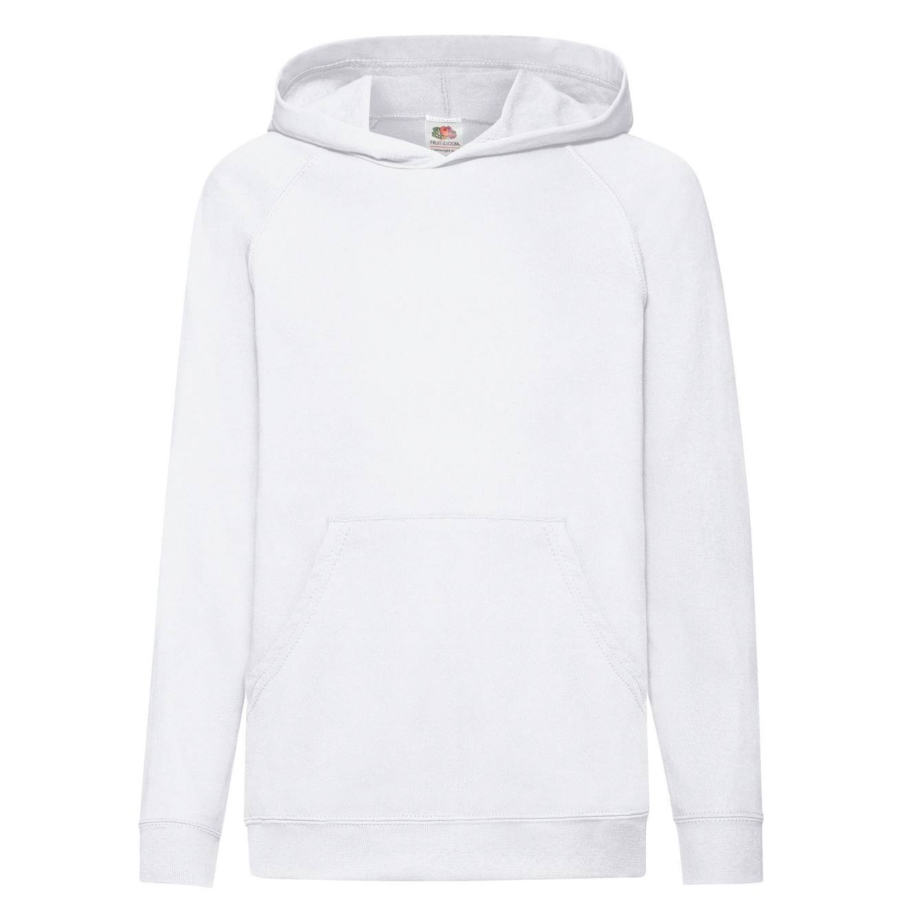 Sweat À Capuche Coton Blanc