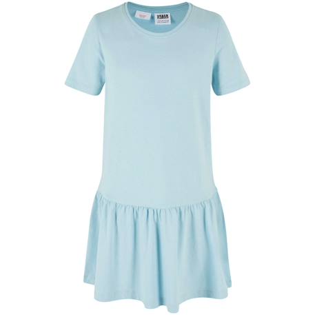 Fille-Robe t-shirt en coton peigné de qualité supérieure valance