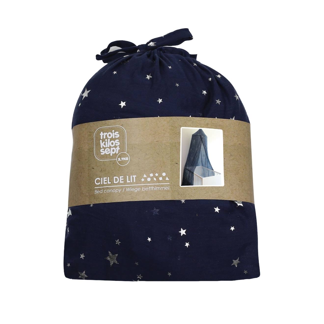 Ciel De Lit Pour Bébé Bleu (Trois Kilos Sept) - Image 2