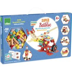 Jouet-Coffret de construction super batibloc