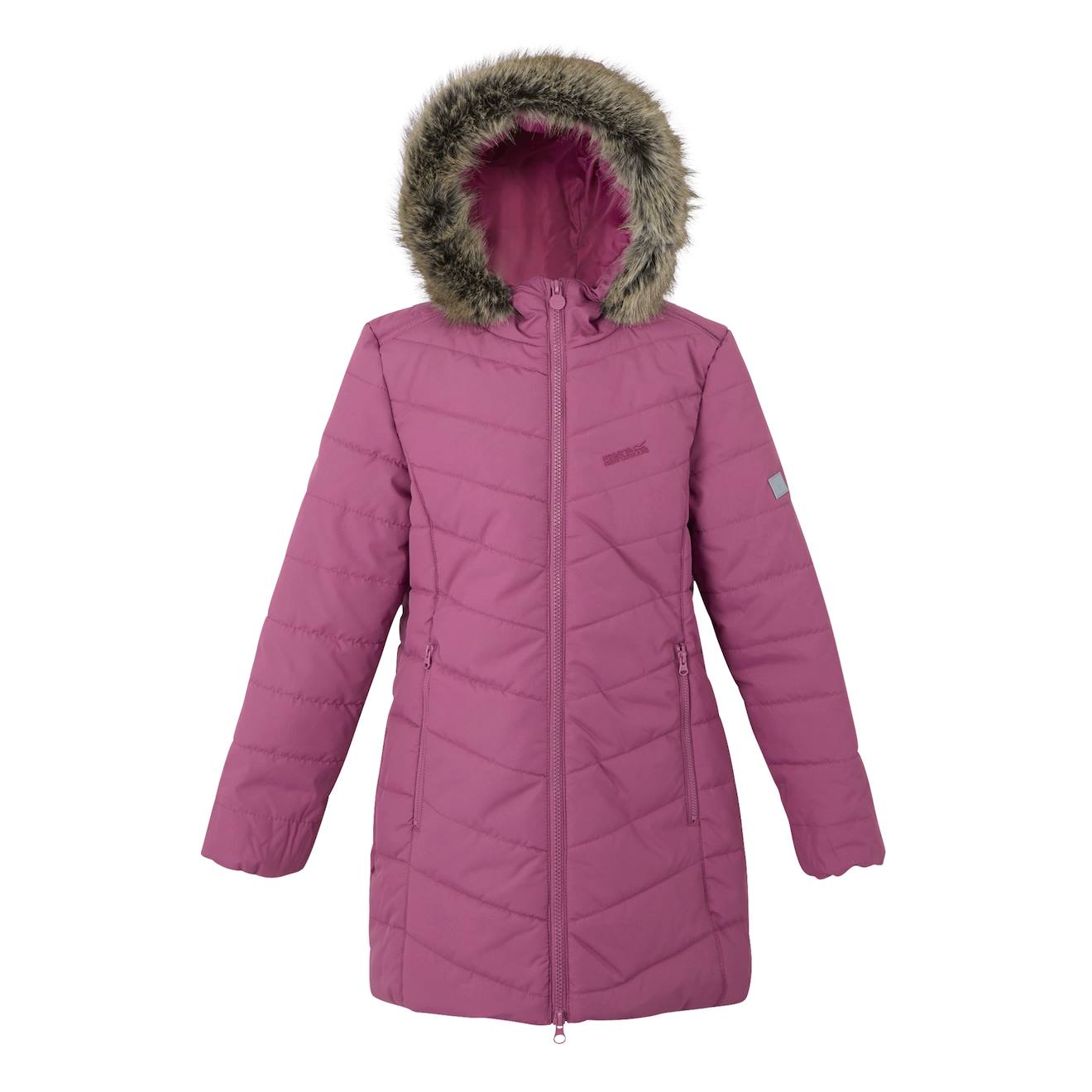 Veste Isolée Polyester Fabrizia Violet Clair