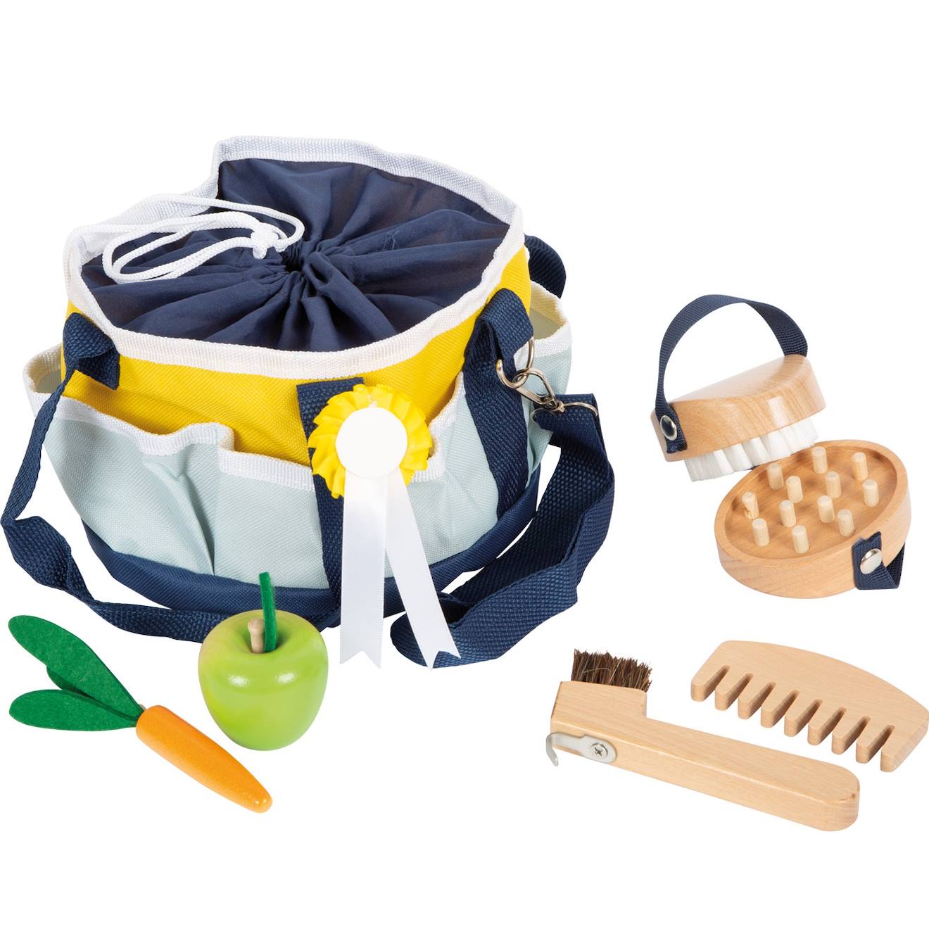 Kit De Soins Pour Chevaux Bleu